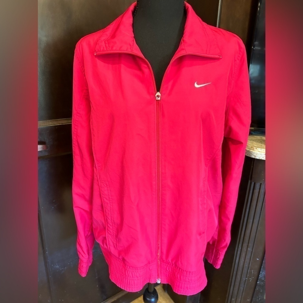 Nike Jacket. XL Red. Zipper front